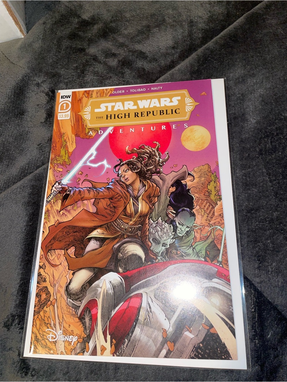 Disney Star Wars: The High Republic Adventures Comic - Pink & Orange Cover
